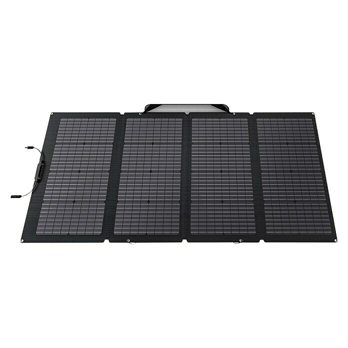 EcoFlow Solarmodul bifazial220 W, L x B x H: 2,5 x 82 x 183 cm View From Above