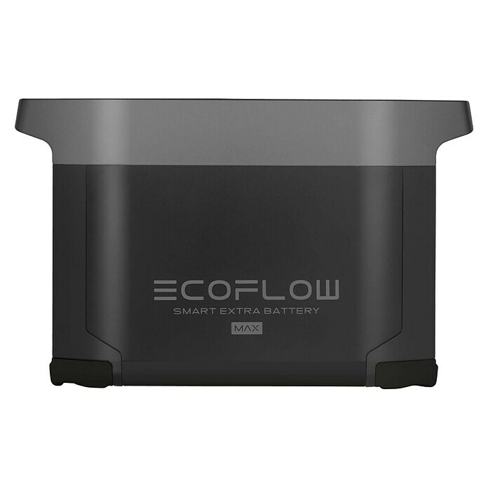 EcoFlow Akku DELTA Max Extra Smart2.016 Wh, Schwarz Front View