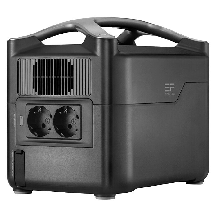 EcoFlow Powerstation RIVER Pro720 Wh, 600 W Diagonal View