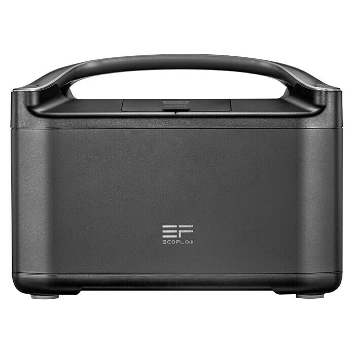 EcoFlow Akku RIVER Pro720 Wh, Schwarz Front View