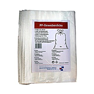 Gewebesack (60 x 40 cm, Polypropylen, 10 Stk.)