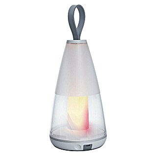Lutec Punjiva stolna svjetiljka (D x Š x V: 12 x 12 x 29 cm, Bijele boje, RGBW)