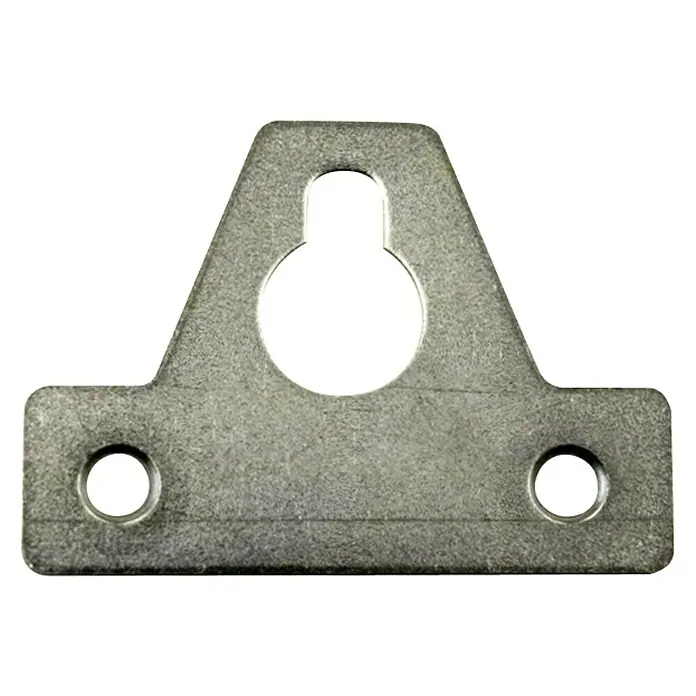 Stabilit SchrankaufhängerLänge: 41 mm - Metallhalterung für Bilderrahmen mit Schlüssellochaufhängung und zwei Löchern für Schrauben.