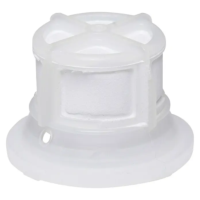 Toyotomi Filtro de combustible B - Apto para: Estufas de parafina - Primer plano de un inserto de filtro de agua blanco, diseñado para mejorar la calidad del agua y la eficiencia de filtración.