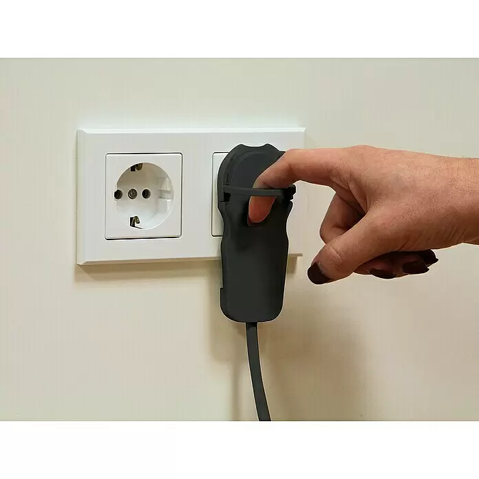 Voltomat Flachstecker - Schwarz - Anwendungsbeispiel
