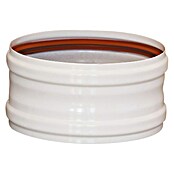 Practic Manguito de unión para tubos (Diámetro: 100 mm, Blanco) | BAUHAUS