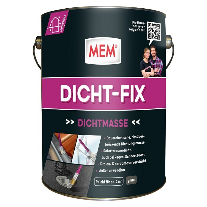 MEM Dicht-Fix4 l, Bitumenfrei Front View