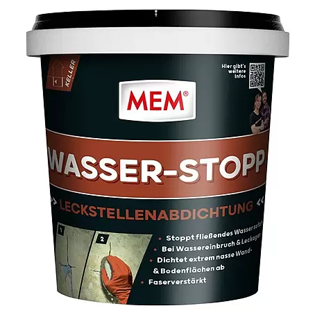 MEM  Wasser-Stopp