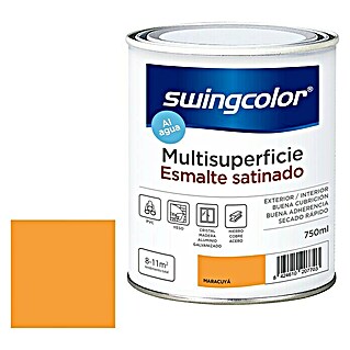 swingcolor Esmalte de color Multisuperficie (Maracuyá, 750 ml, Satinado)