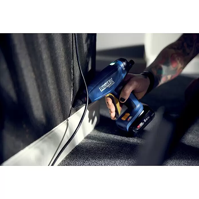 Rapid Power for All 18V Akku-Heißklebepistole BGX500 - 18 V, Ohne Akku, Durchmesser Klebepatrone: 12 mm - Anwendungsbeispiel