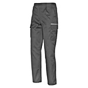 Industrial Starter Pantalones de trabajo Euromix (L, Gris, 65% poliéster y 35% algodón)