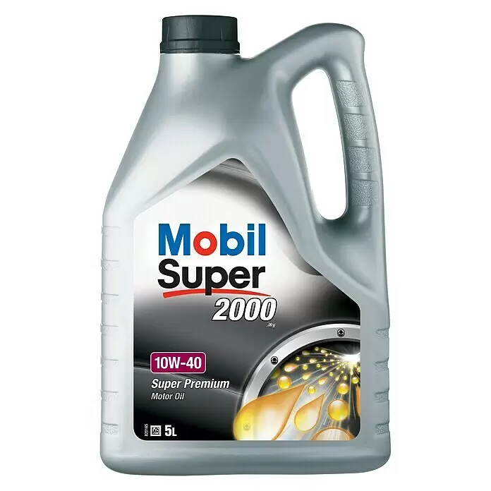 Mobil Super Motoröl 2000 X1 - 5 l, 10W-40 - Vorderansicht