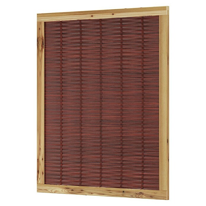 T & J Sichtschutzelement Fako (120 x 140 cm, Braun) | BAUHAUS