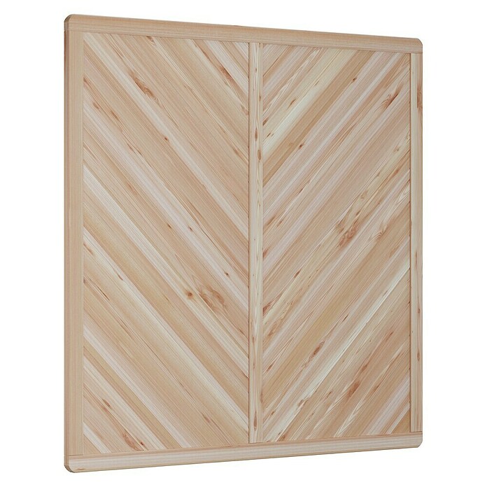 T & J Sichtschutzelement Classico (B x H: 180 x 180 cm, Natur) | BAUHAUS