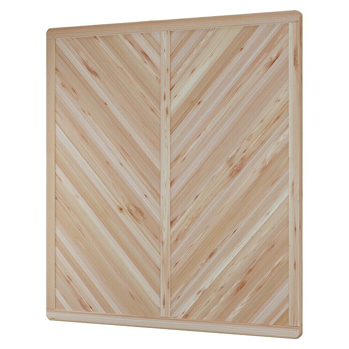 T & J Sichtschutzelement Classico (B x H: 180 x 180 cm, Natur) | BAUHAUS
