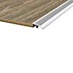 LOGOCLIC Anpassprofil (Silber, 2,7 m x 37 mm, Montageart: Schrauben)