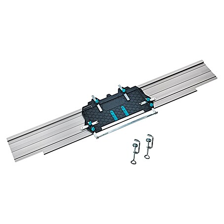 Wolfcraft Führungsschiene FKS 145 (L x B x H: 145 cm x 19 cm x 1,2 mm, Aluminium)
