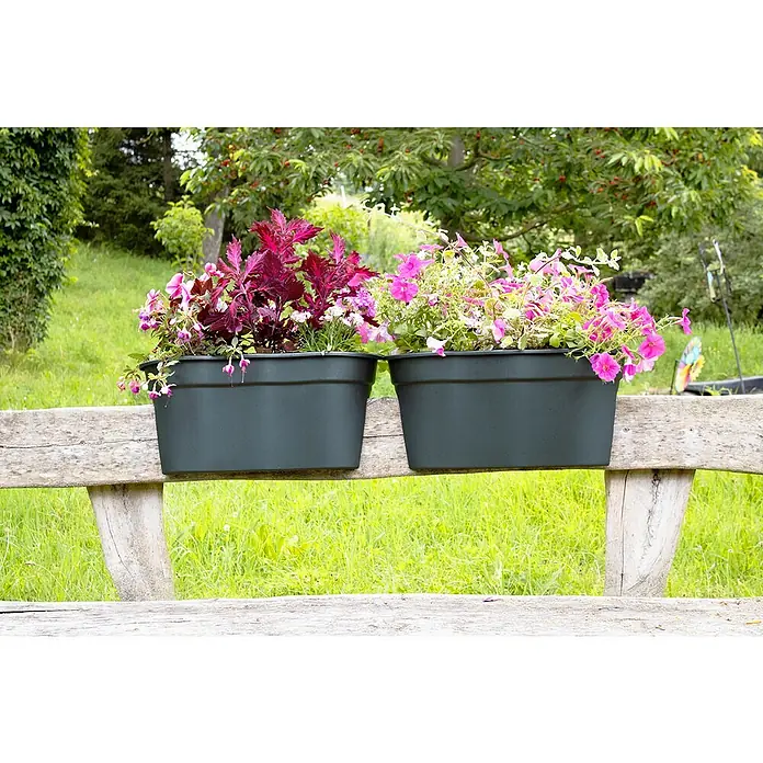 blumenkasten zink 80 cm Esther Balkonblumenkasten Zink 40 / 60 / 80 cm  Balconyliving.de