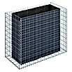 Gabiona Hochbeet MW 5x10 (130 x 60 x 100 cm) | BAUHAUS