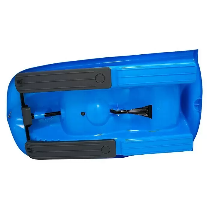 KHW Schlitten Snow Flyer - L x B: 100 x 52 cm, Belastbarkeit: 85 kg, Kunststoff, Eisblau - Ansicht von unten