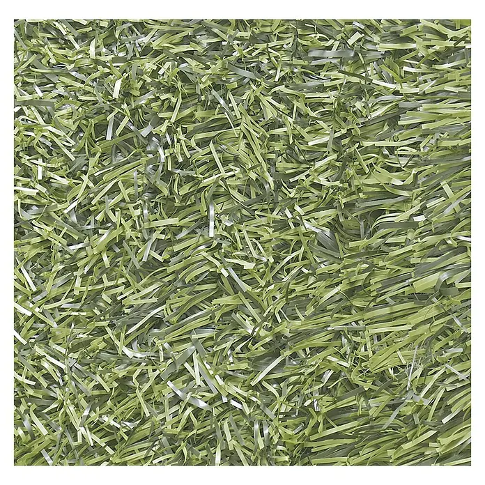 Nortene Malla de ocultación seto artificial Greenset - 3 x 2 m, Verde - Primer plano de relleno de hierba de primavera de color verde oliva brillante, ideal para fines decorativos y para agregar relleno al envoltorio de regalos.