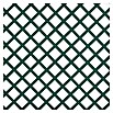 Celosía PVC 48 mm (An x Al: 1 x 2 m, Verde)