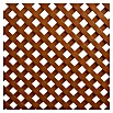Celosía LOP (An x Al: 1 x 2 m, Marrón)