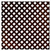 Celosía PVC 18 mm (An x Al: 1 x 2 m, Marrón)