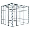 Gabiona Gabione Typ 3 (Zum Anbau in der Höhe, 50 x 40 x 40 cm, Stahl, Maschenbreite: 100 mm, Maschenhöhe: 100 mm, Spirale) | BAUHAUS