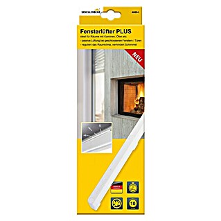 Schellenberg Fensterlüfter Plus Einzelpack (Weiß, 1 Stk.)