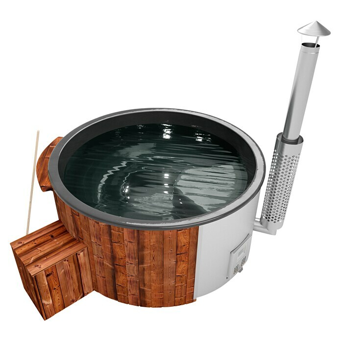 Holzklusiv Saphir 200 Hot Tub Spa Deluxe Clean