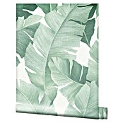 Marburg Avalon Vliestapete (Weiß-Grün, Floral, 10,05 x 0,53 m) | BAUHAUS
