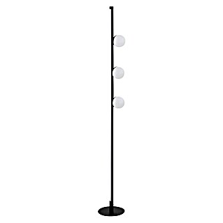 Eglo LED stajaća svjetiljka Phianeros (12 W, Visina: 140 cm, Crne boje, Opal, Topla bijela)