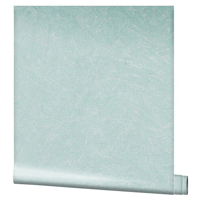 Marburg Vintage Deluxe Vliestapete (Grün-Pearl, Uni, 10,05 x 0,53 m) | BAUHAUS