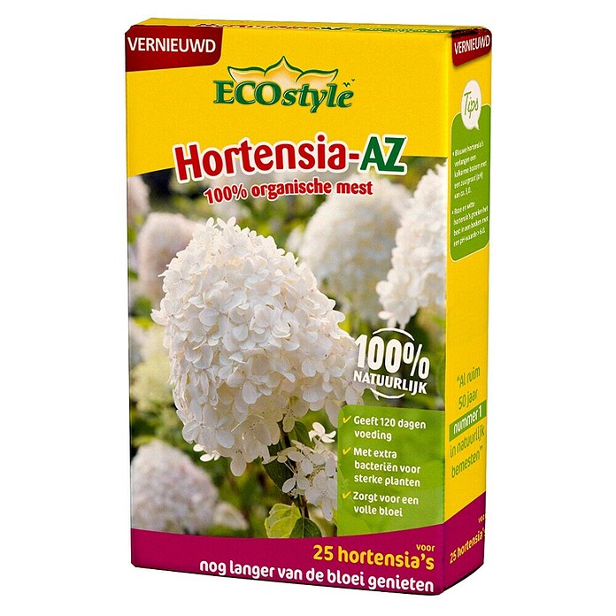 ECOstyle Hortensiamest - AZ (800 g, Passend bij: 25 planten) | BAUHAUS