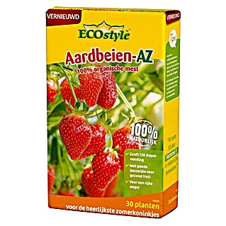 ECOstyle Meststof voor bessen en fruit Aardbeien - AZ (800 g, Inhoud voldoende voor ca.: 30 planten)