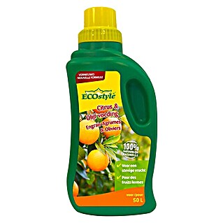 ECOstyle Plantenvoeding Citrus & Olijf (500 ml, Inhoud voldoende voor ca.: 50 l)