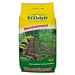ECOstyle Tuinmest BIO Moestuin (8 kg, Inhoud voldoende voor ca.: 80 m²)