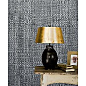 Marburg Vintage Deluxe Vliestapete Retro (Anthrazit-Silber, Uni, 10,05 x 0,53 m) | BAUHAUS