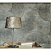 Marburg Vintage Deluxe Vliestapete (Grau-Blau, Grafisch, 10,05 x 0,53 m) | BAUHAUS