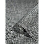 Marburg Vintage Deluxe Vliestapete Retro (Anthrazit-Silber, Uni, 10,05 x 0,53 m) | BAUHAUS