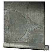 Marburg Vintage Deluxe Vliestapete (Grau-Blau, Grafisch, 10,05 x 0,53 m) | BAUHAUS