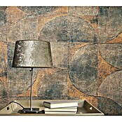 Marburg Vintage Deluxe Vliestapete (Kupfer-Anthrazit, Grafisch, 10,05 x 0,53 m) | BAUHAUS
