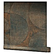 Marburg Vintage Deluxe Vliestapete (Kupfer-Anthrazit, Grafisch, 10,05 x 0,53 m) | BAUHAUS
