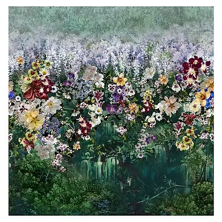 Marburg Smart Art Gallery Fototapete Blumen-Allover