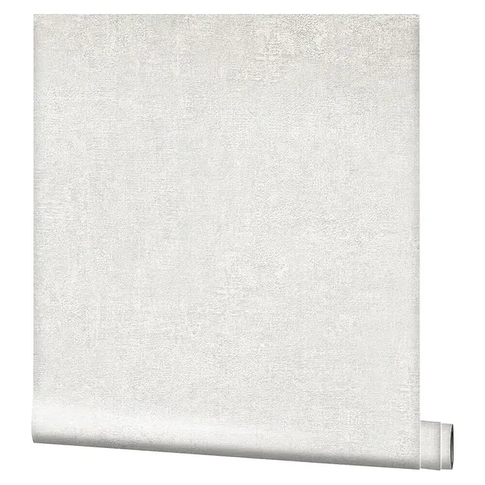 Marburg Vintage Deluxe Vliestapete - Greige, Uni, 10,05 x 0,53 m - Rolle helle, strukturierte Tapete auf schwarzem Hintergrund. Ideal für moderne Innenräume und zur individuellen Wandgestaltung.