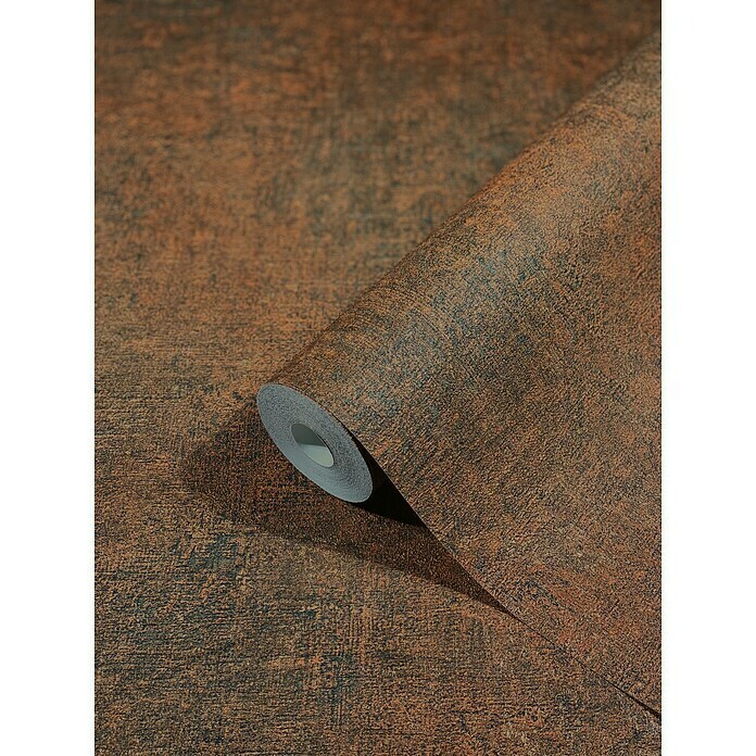 Marburg Vintage Deluxe Vliestapete (Kupfer, Uni, 10,05 x 0,53 m) | BAUHAUS