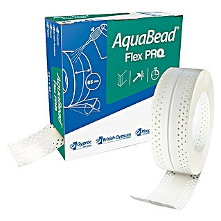 Rigips Kantenschutz für Trockenbau Aqua Bead (25 m, Kunststoff, Flexibel)