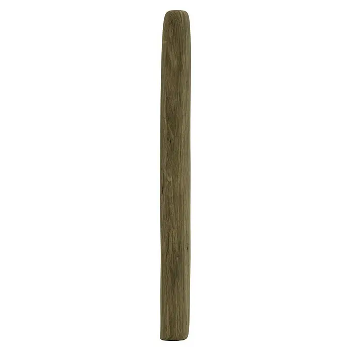 T & J Pfosten Rollo - 10 x 10 x 100 cm, Passend für: Rollo-Serie, Natur - Nahaufnahme eines einzelnen Laminatbodens mit einer braunen Holzmaserung und glatter Oberfläche für moderne Innenräume.
