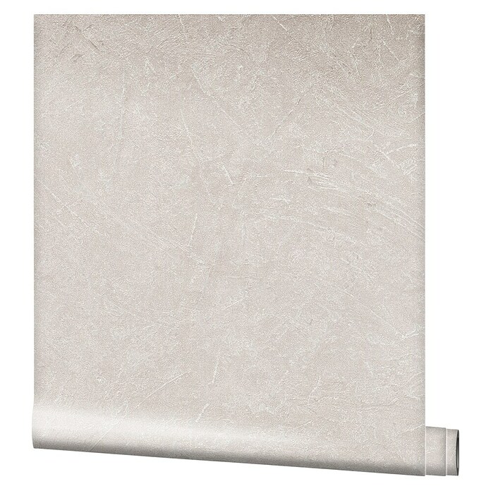 Marburg Vintage Deluxe Vliestapete (Beige-Pearl, Uni, 10,05 x 0,53 m) | BAUHAUS